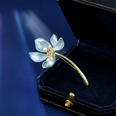 Antique Elegant Enamel Pearl – Yaxa sancaqları