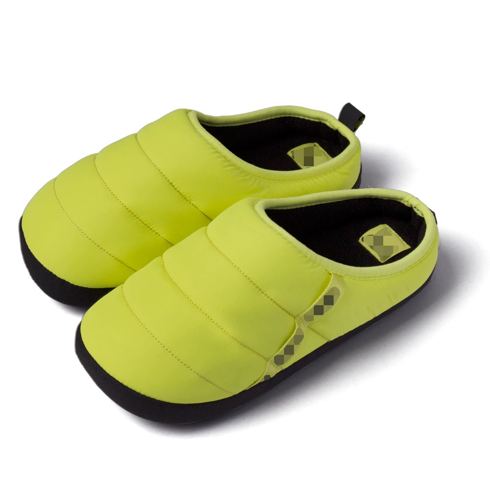 Трансграничная электронная коммерция Amazon Японская Мода Повседневная осенне-зимняя пуховая теплая нескользящая обувь на толстой подошве с хлопковой подкладкой