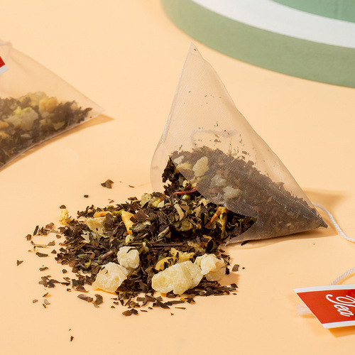 Snow pear white tea triangle bag white tea peach snow pear dried boxed cold brew seasoned tea manufacturer wholesale fruit tea