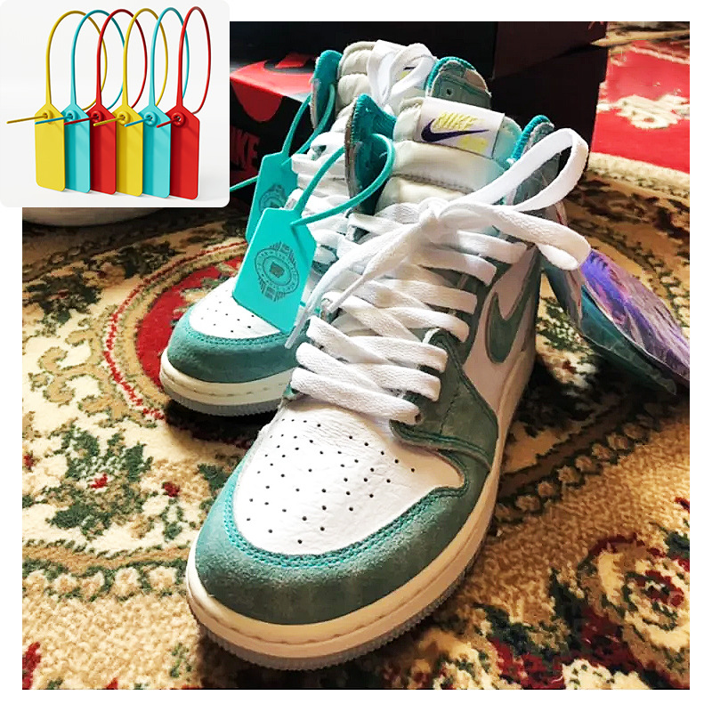 One-time plastic seal shoe anti-tampering fastener clothing anti-counterfeiting hang tag anti-theft label strap anti-peel fastener