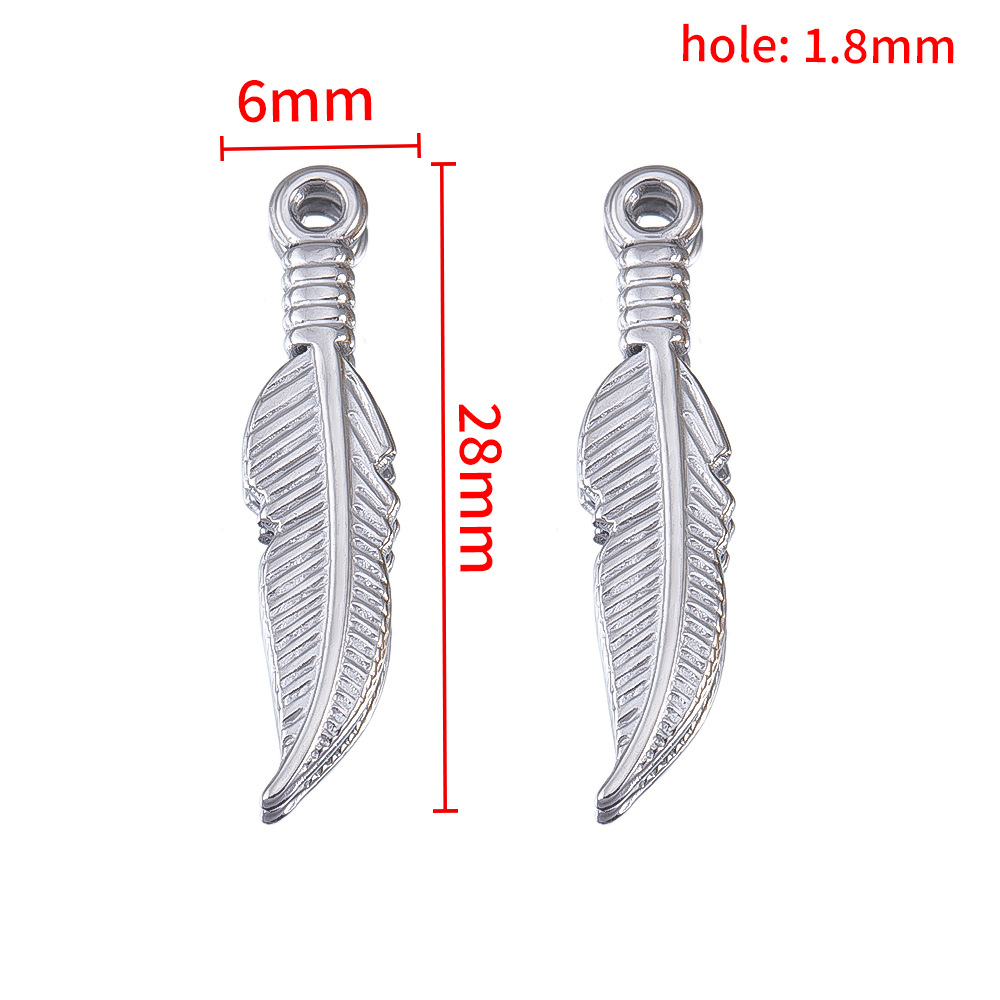 Steel color - feather