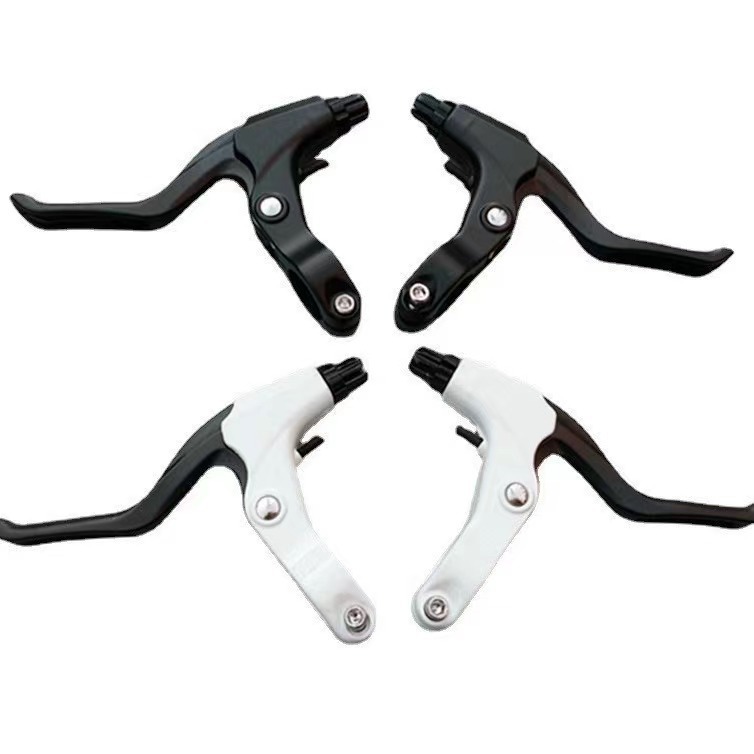 Aluminum Alloy Mountain Bike Brake Lever Ultra-Light Three-Finger Brake Lever Bicycle Disc Brake Accessories Riding Supplies