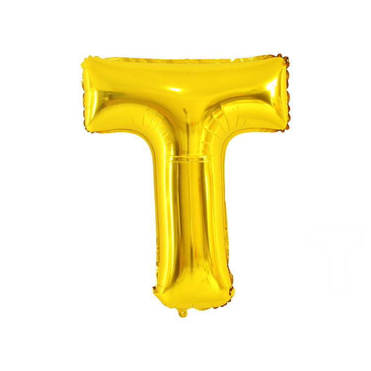 32 pulgadas 40 pulgadas 16 pulgadas inglés carta globo de aluminio fiesta de cumpleaños decoración de la boda papel de aluminio globo escena diseño