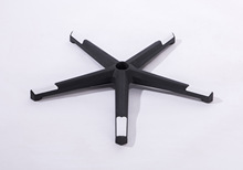 五星脚加厚尼龙脚椅子配件椅子底座底盘五爪电脑椅办公椅脚批新品