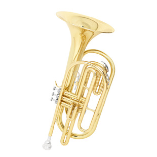 Marching French Horn Three-Key Stand Marching French Horn B-Flat Brass Instrument Lacquered Orchestra Performance French Horn Instrument Slade