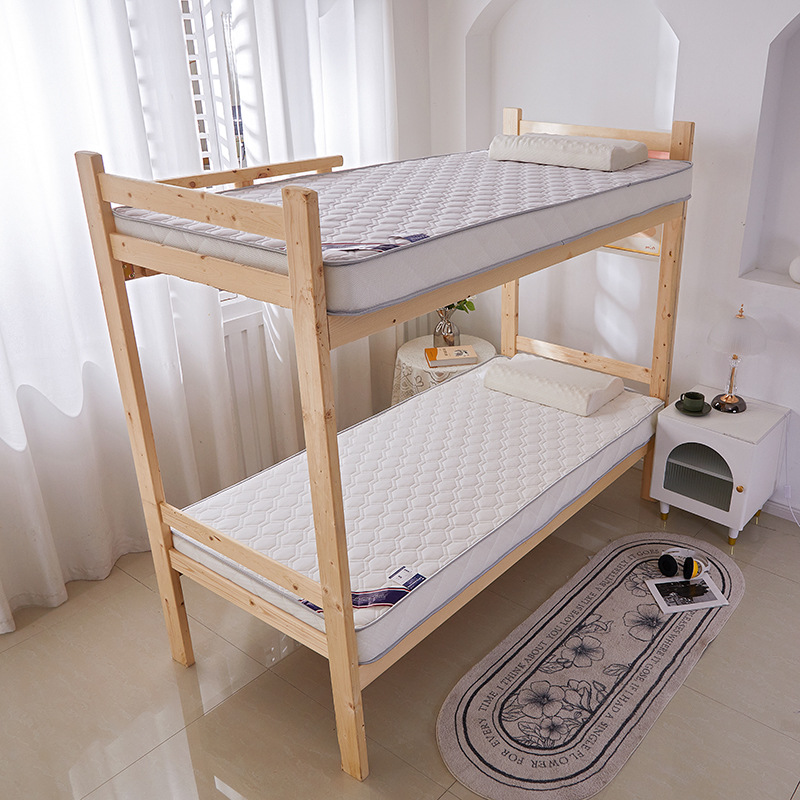 New Memory Foam Milk Silk Latex Mattress for Student Dormitory Single Bunk Bed Mattress Wholesale for Sleeping