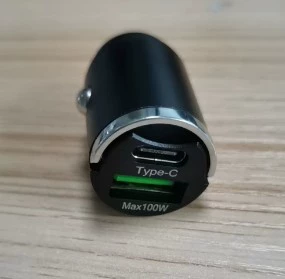 charger QC3.0 metal 100W flash – Mobil şarj cihazları - black-type-cmax100w-opp-bag