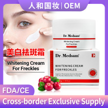 美白祛斑霜去黄提亮淡化黑色素跨境外贸Whitening Freckle Cream