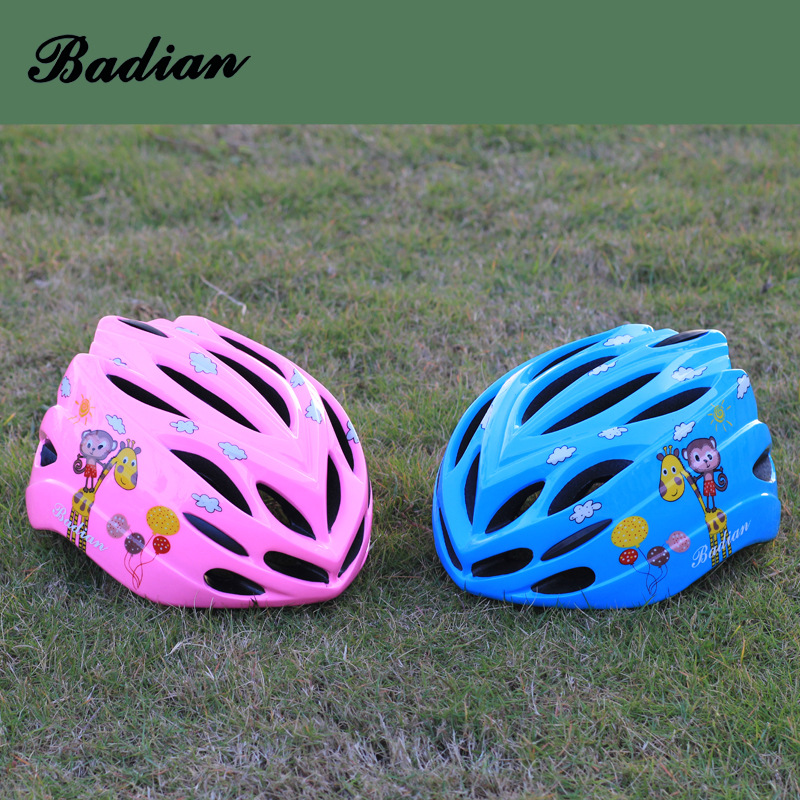 Los niños casco de bicicleta equipo montar patinaje rodillo protector equilibrio coche transpirable seguridad sombrero verano desmontable ajuste