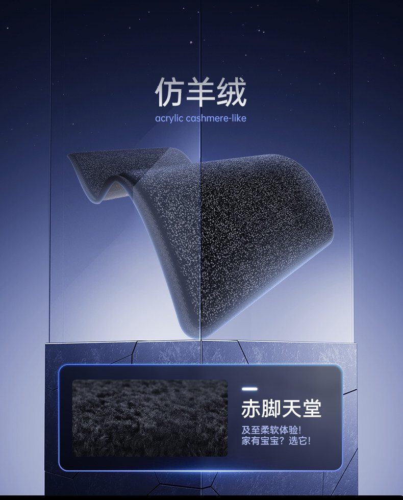 Suitable for NIO ES8, TPE 26 models, 5, 6, 7-seater car interior starry sky carpet floor mats and trunk mats
