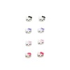 Nail decoration, cartoon small black cute jewelry, new collection