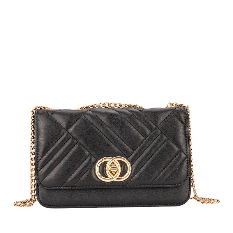 2024 Nuova borsa alla moda in edizione coreana per donna Versatile Instagram Popolare Borsa a tracolla monospalla Borsa a catena ricamata Borsa alla moda per donna_voghion.com