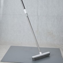 Nuevo cepillo de piso multifuncional para el hogar para limpiar el espacio de la esquina del baño cepillo de raspado de agua cepillo de piso artefacto de limpieza transfronterizo