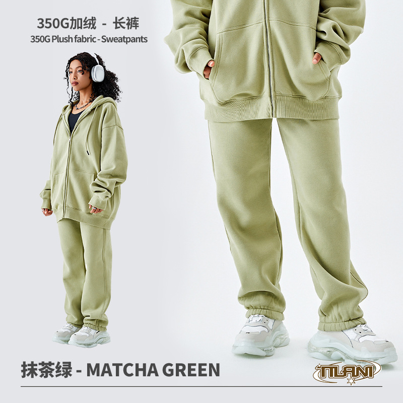 TILANI suéter de los hombres transfronteriza traje deportivo casual moda suéter de color sólido de los hombres y las mujeres simple cremallera Sudadera con capucha