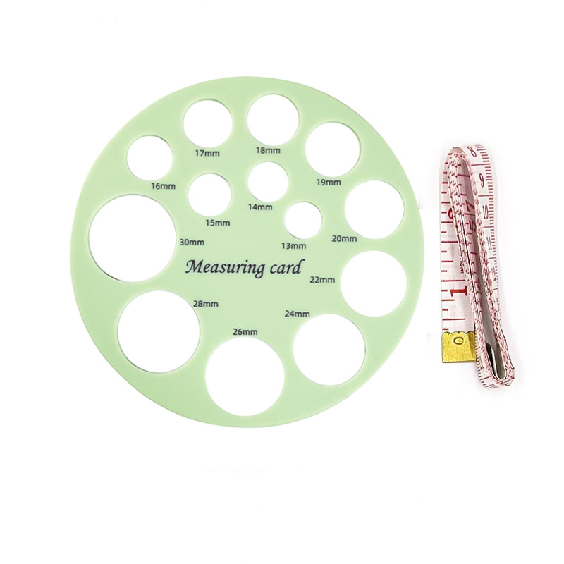 둥근 말차색 + 플랜지 자