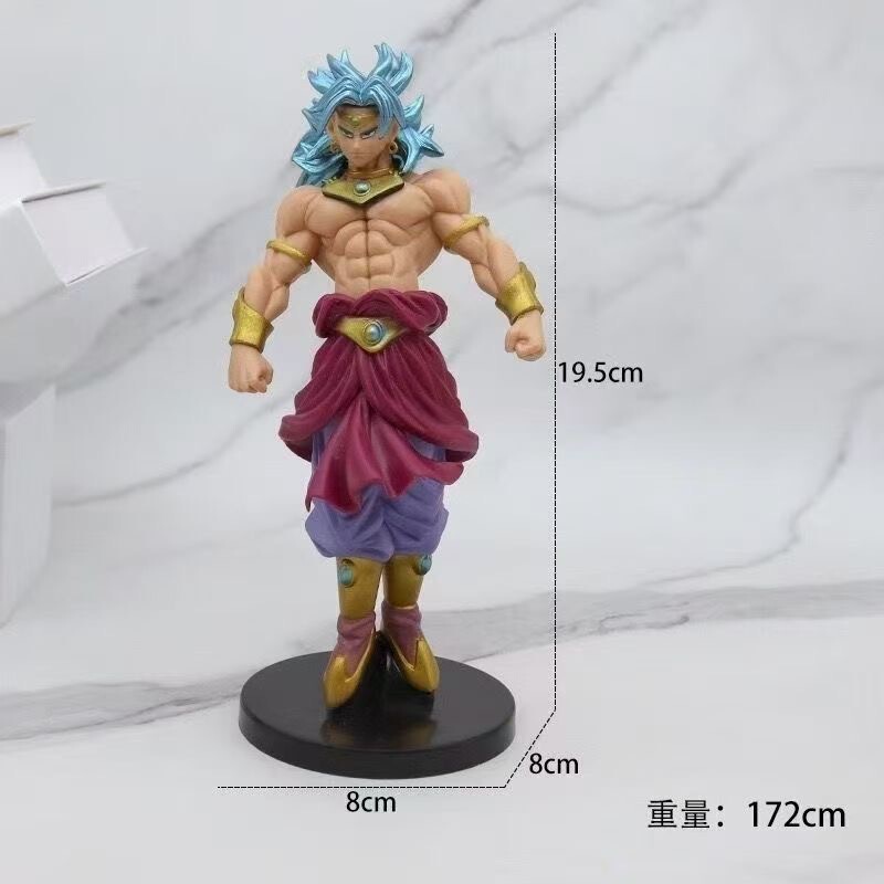 Dragon Ball Figure Broly Martial Arts Tournament Handsome Anime Case Model Desktop Ornament Peripheral Gift