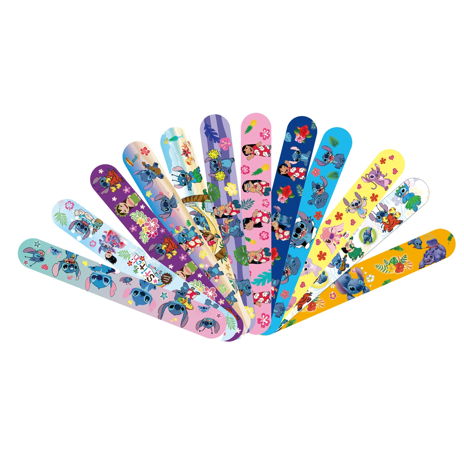 Граница Stitch Strike круглый браслет Школьный запястье Это подарок на Cir cle Cartoon Stitch Strike bracelet