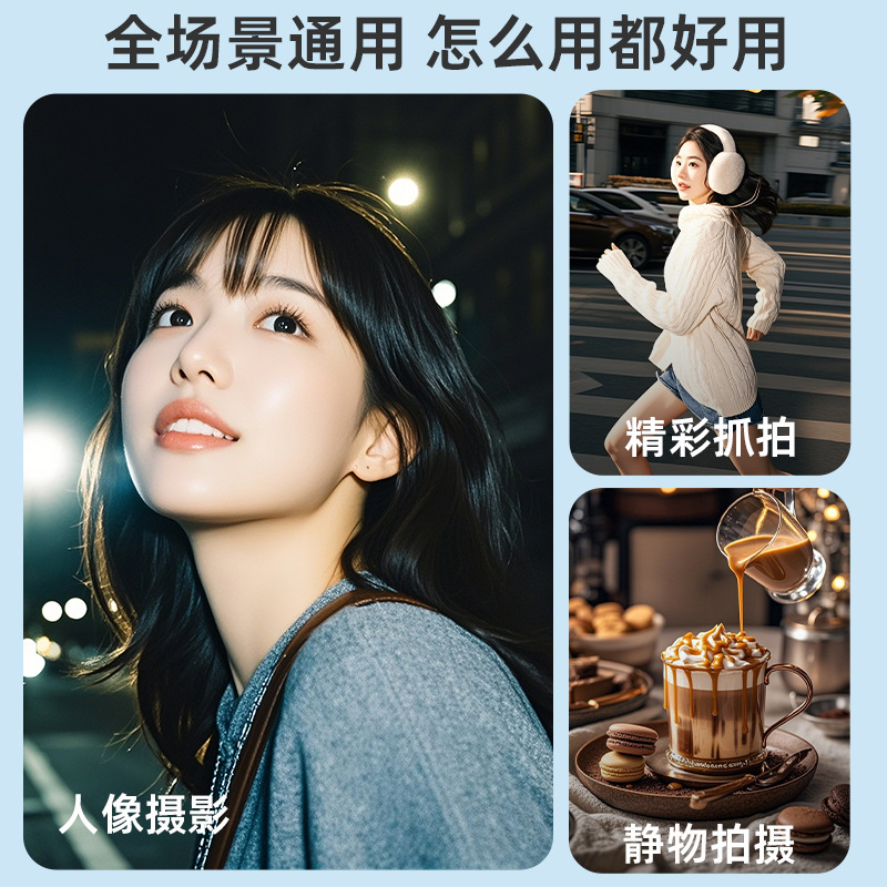 Flash para cámara, flash universal para fotografía profesional, mini flash pequeño para cámara sin espejo con montura de zapata externa