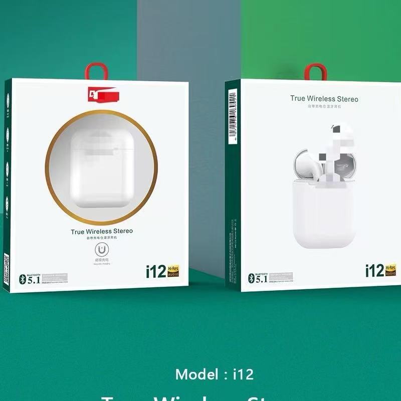La fábrica tiene una versión neutral TWS de alta calidad. La pequeña caja blanca Auriculares Bluetooth inalámbricos binaurales con calidad de sonido sin pérdidas de 2/3/4/5 generación.