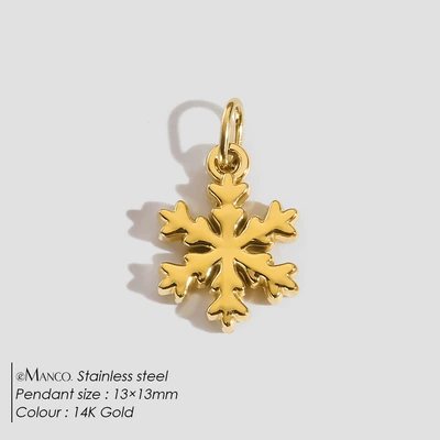 Emanco Non-Fading Washable Zərgərlik ara hissələri - snowflake