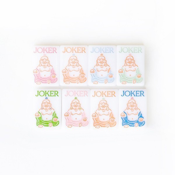 In stock: American Mahjong high-quality acrylic exquisite pattern home gift set