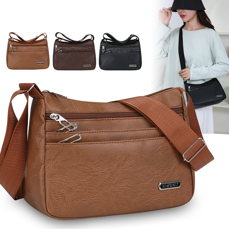 Fashionable women's shoulder bag, large-capacity casual crossbody bag, multi-compartment underarm bag for short trips and business trips, commuter handbag Fashionable women's shoulder bag, large-capacity casual crossbody bag, multi-compartment underarm bag for short trips and business trips, commuter handbag
