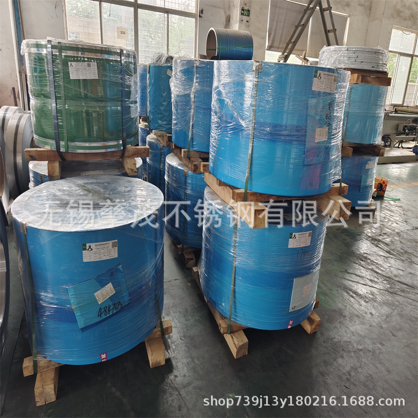 硬态不锈钢卷现货供应无锡304弹簧带甬金不锈钢硬态钢带现货供应