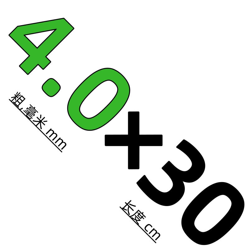 Palillo de madera de pie desechable 5.0mm * 60cm1.0mm salchicha de almidón de sándalo barbacoa desechable brillo de bambú fábrica