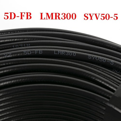Coaxial High-Definition 3D RF Antenna Wireless Walkie-Talkie Signal Transmission Cable SYV50-3/50-3 Ohm