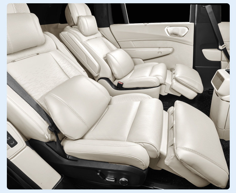 Suitable for Lynk & Co 900 Second-Row Legrest Protective Cover, Height-Increasing Pad, Seat Protection Pad, Car Interior Modification Accessories
