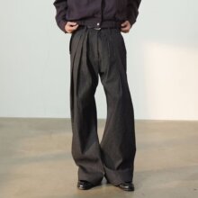 复古vibe风黑色廓形弯刀牛仔裤男款美式阔腿微喇拖地裤直筒青少年