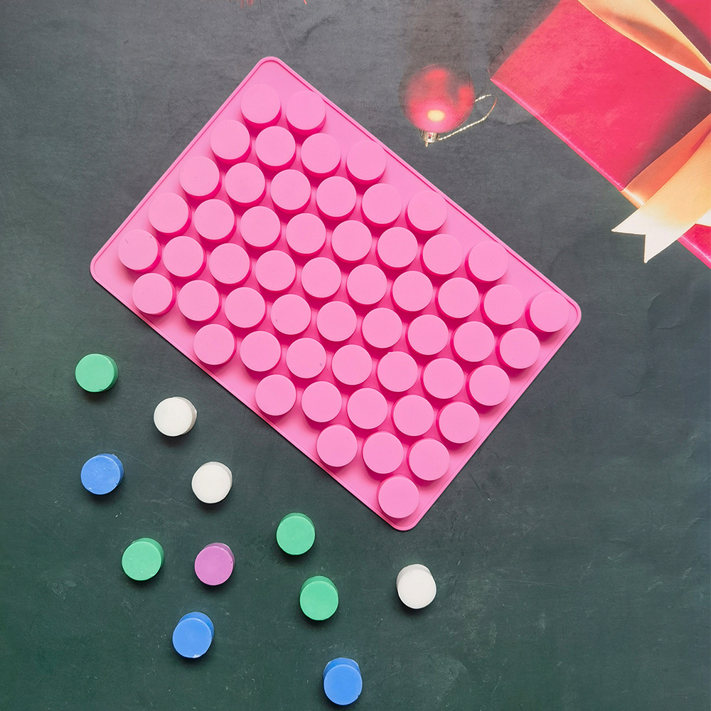 Silicone 55 columnas 372 chocolate horneado pasteles galletas muffins pasteles molde postres herramientas de cocina