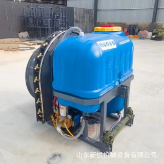 果园风送式弥雾机 四轮车悬挂式打药机 500L喷头可单独关闭