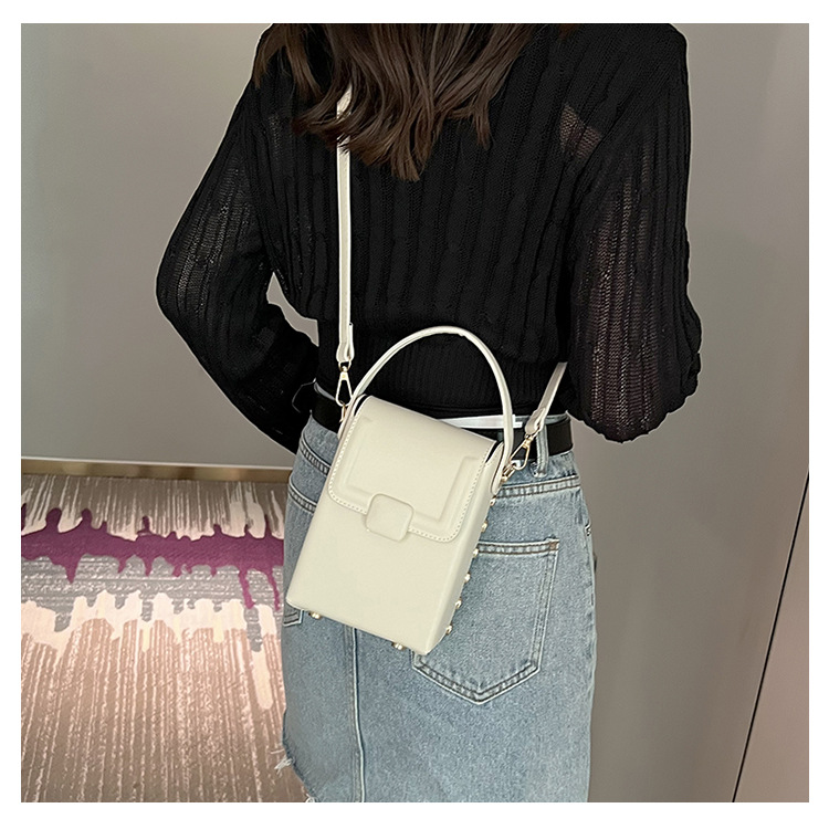 Borsa a tracolla donna quadrata alla moda elegante e versatile_voghion.com