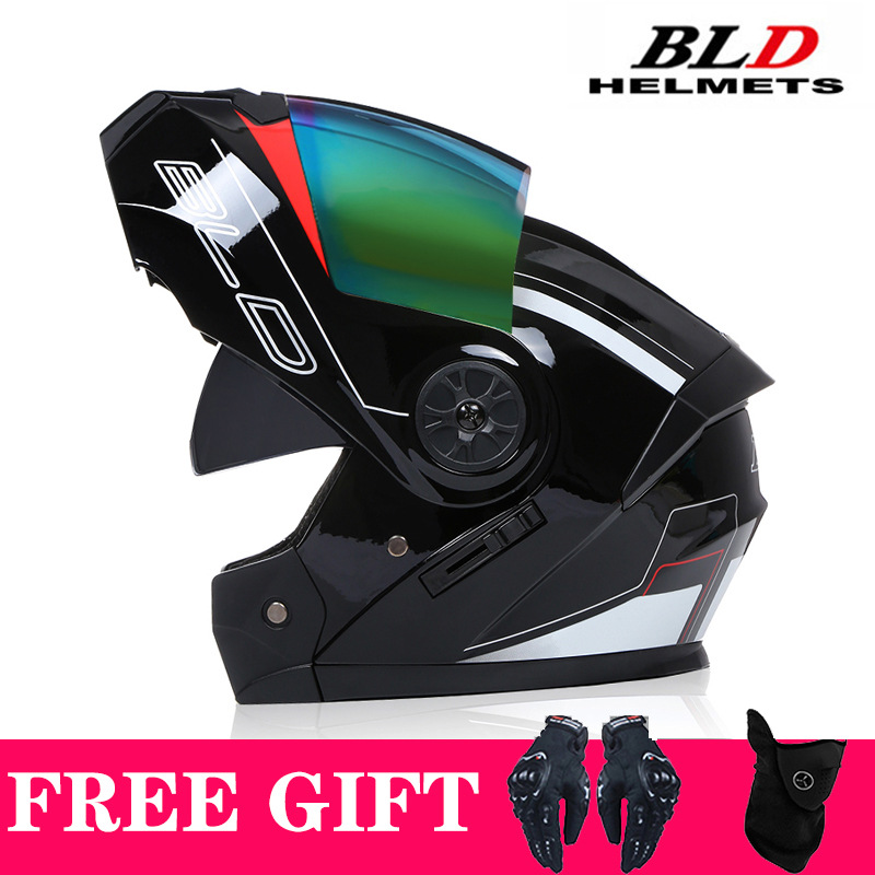 Motosiklet kaskı (dəbilqə) — Motuoche Full Helmet Electric - s55-56
