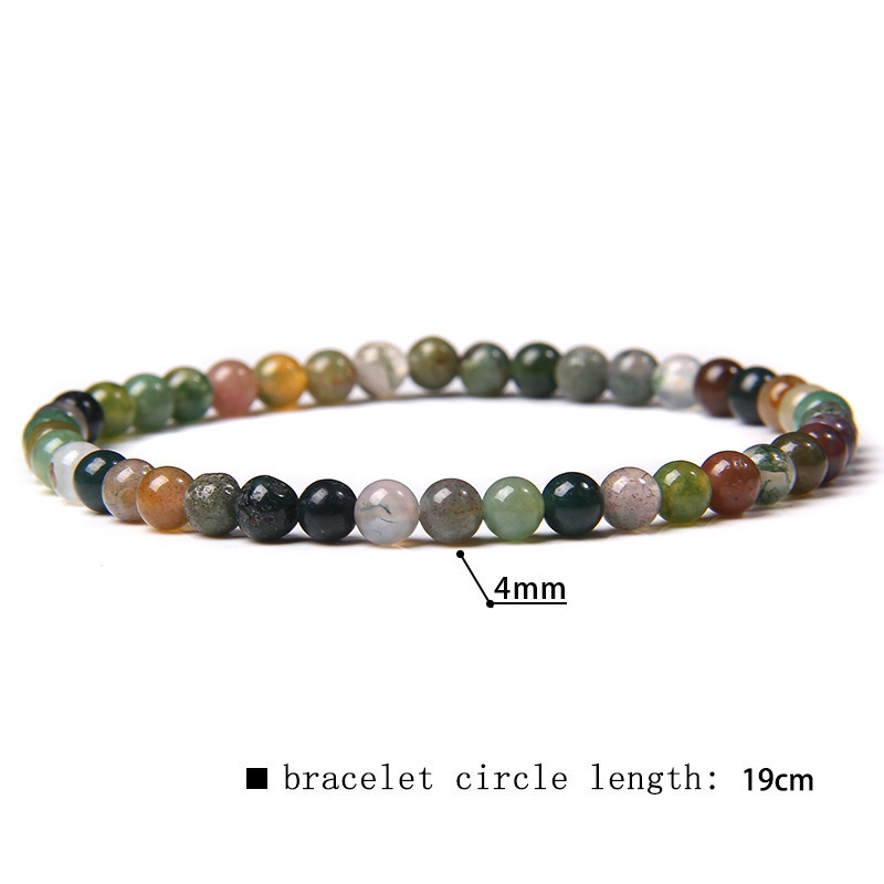 Simple Style Marble Natural Stone Beaded Bracelets display picture 7