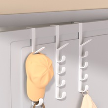 加厚塑料门后挂钩免打孔墙上挂衣架挂架壁挂子强力无痕衣服帽衣钩