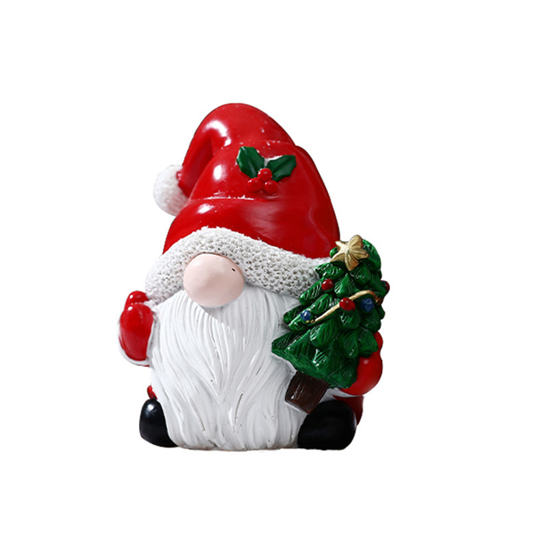 クリスマスのサンタクロースは装飾シーンのアイデアを飾っています。|undefined