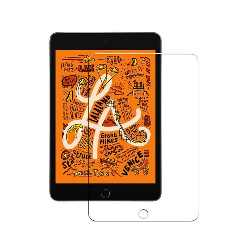 适用iPadmini5平板钢化膜7.9英寸电脑保护苹果迷你4屏幕防摔贴膜