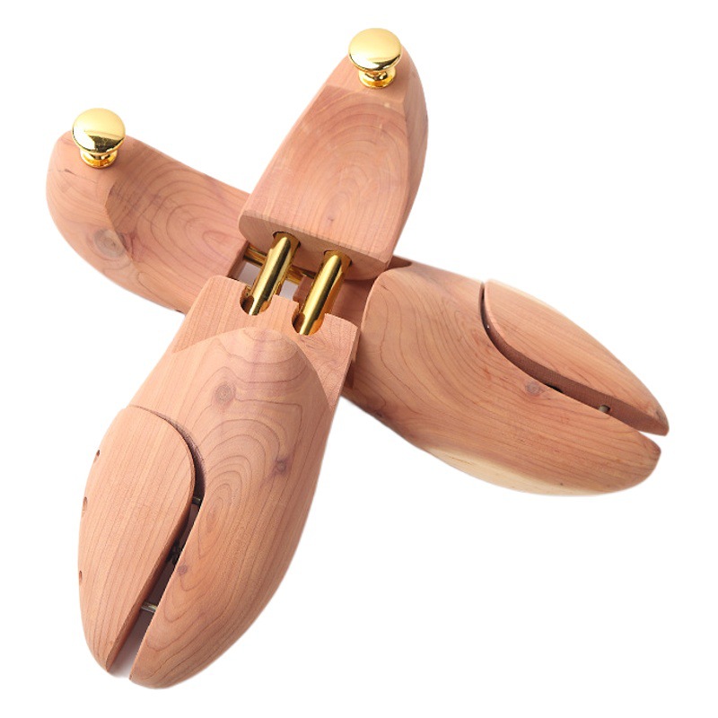 En stock zapato de madera de cedro ajustable al por mayor últimas Ventas Directas excelente mano de obra durable zapato de madera de cedro de alta calidad último soporte de zapato de cuero