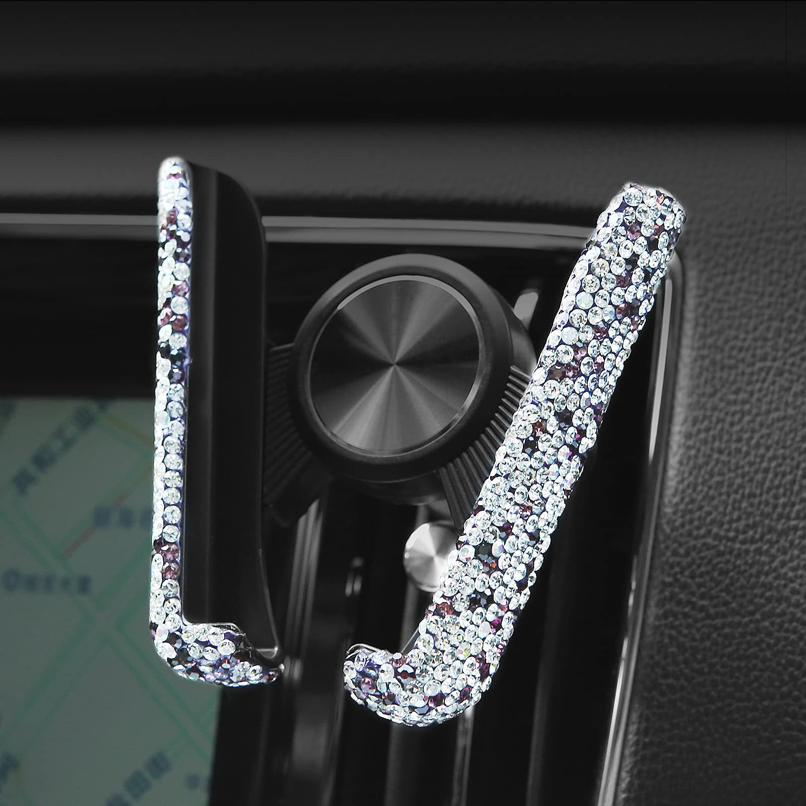 Car Phone: Qìchē Car phone holder - colorful-diamond