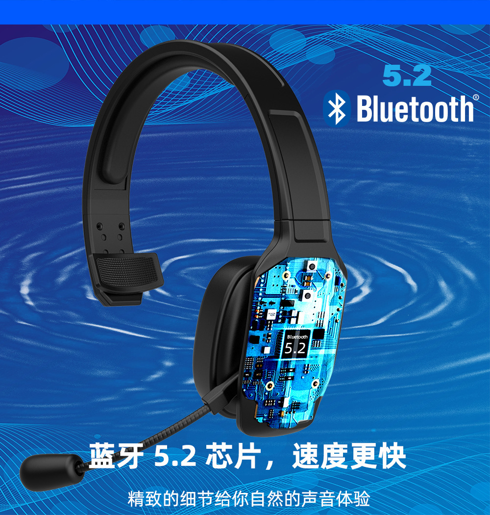Wholesale M98 Car Bluetooth Hands-Free Headset Wireless Call Noise Reduction Driving Headset Head-Mounted Car Cross-Border