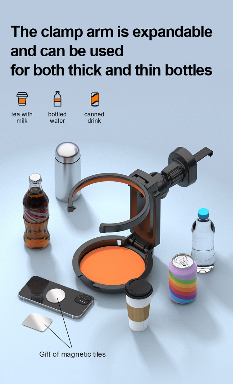 Car Air Conditioner Air Outlet Mobile Phone Holder In-Car Beverage Ashtray Holder Water Cup Holder Car Mobile Phone Holder