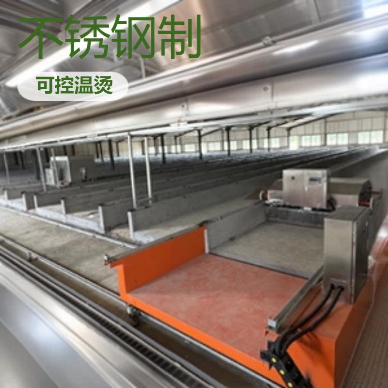 地槽养殖黑水虻机械化饲养低成本养殖-自动铺料-出料-筛虫