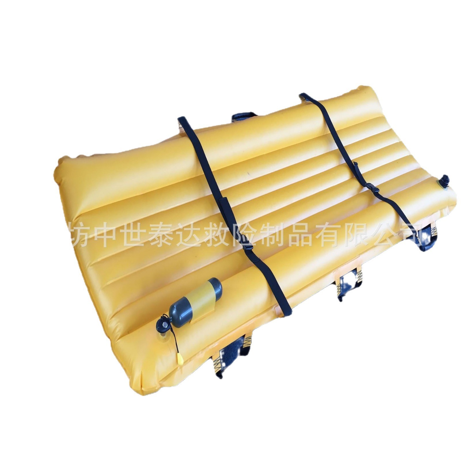 厂家供应优质耐磨美观加厚专业担架景点救生器材充气担架现货批发