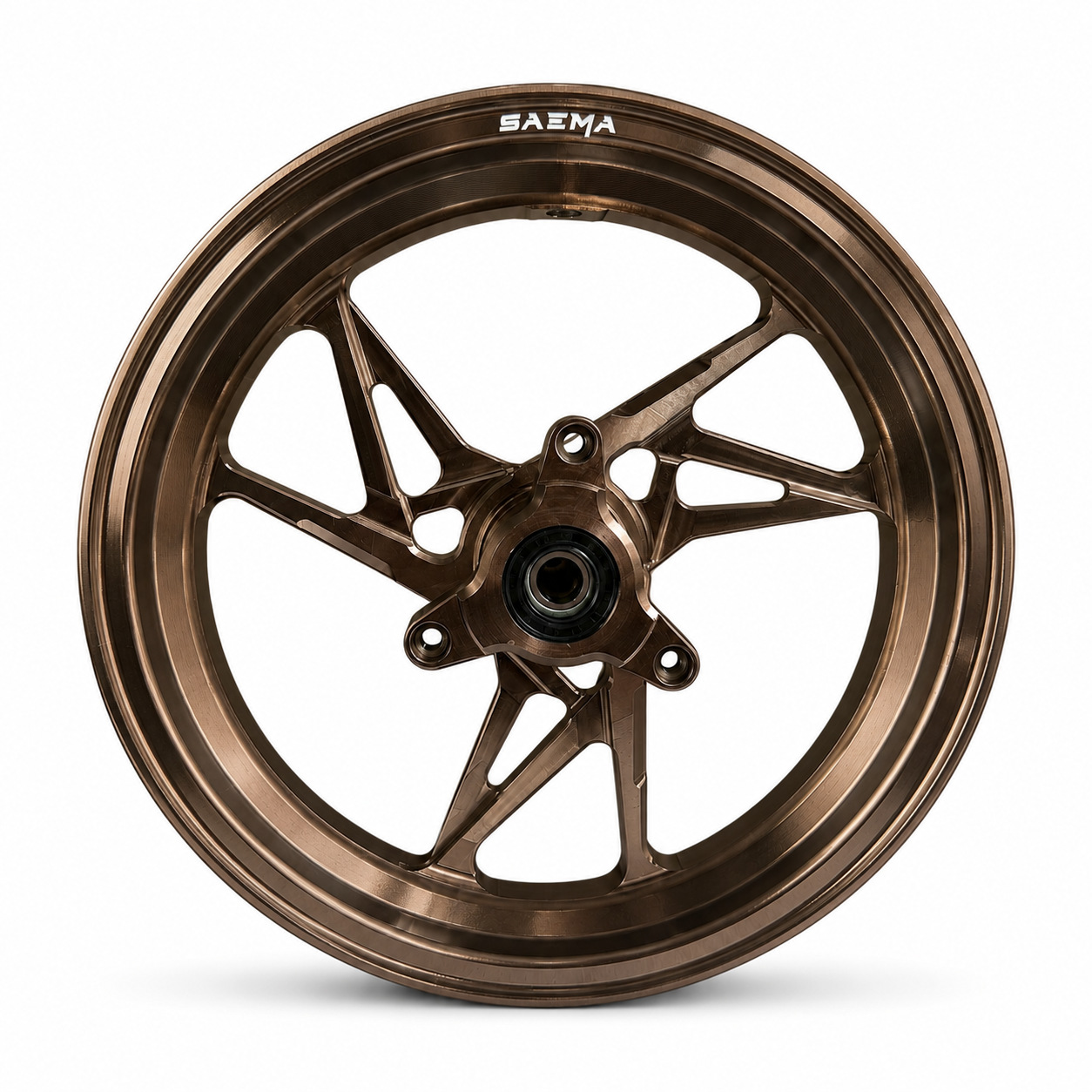 Modified 10-Inch 2.15 Aluminum Alloy Rims with 7.0 Hole Spacing for Niu Ninebot, Little Turtle, and Ghost Fire Off-Road Motorcycles