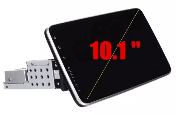 Трансграничный 10,1-дюймовый 360-градусный поворотный один слиток универсальная машина-качалка автомобильная навигация все в одном GPS