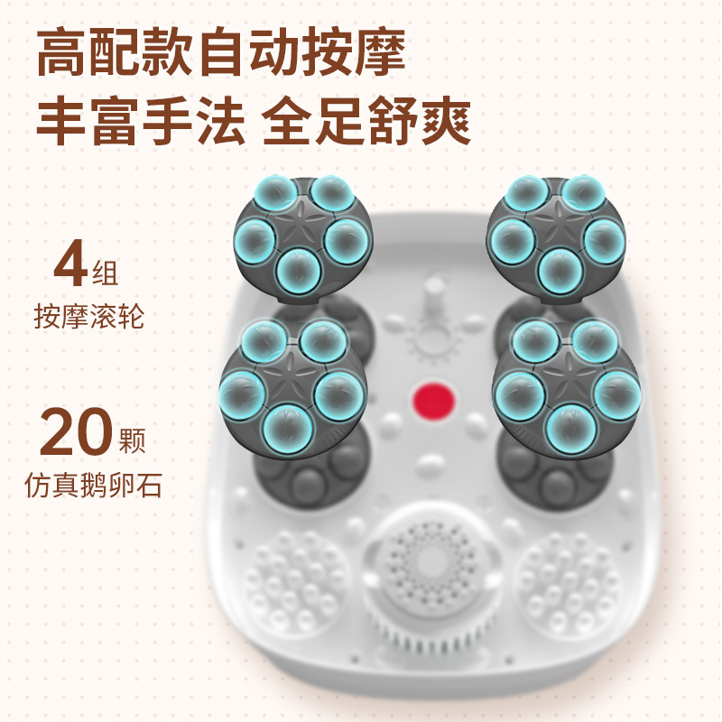 可摺疊泡腳桶家用塑料保溫按摩洗腳盆便攜泡腳盆過成人腳盆洗腳桶