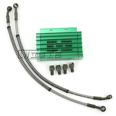 modified Monkey110-150cc little | Soyutma sisteminin digər hissələri - oil-cooler-oil-pipe-green