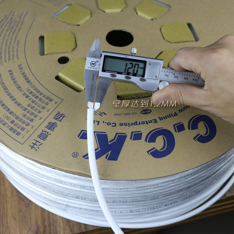 9.5mm3 puntos CCK tubería de agua de grado alimenticio PE manguera purificador de agua máquina de beber directa RO tubería en stock al por mayor